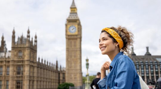 Tourist in London