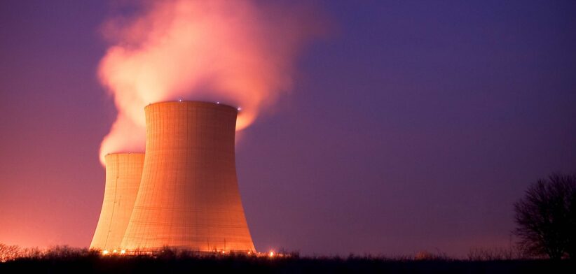 Nuclear power plant. | Newsreel