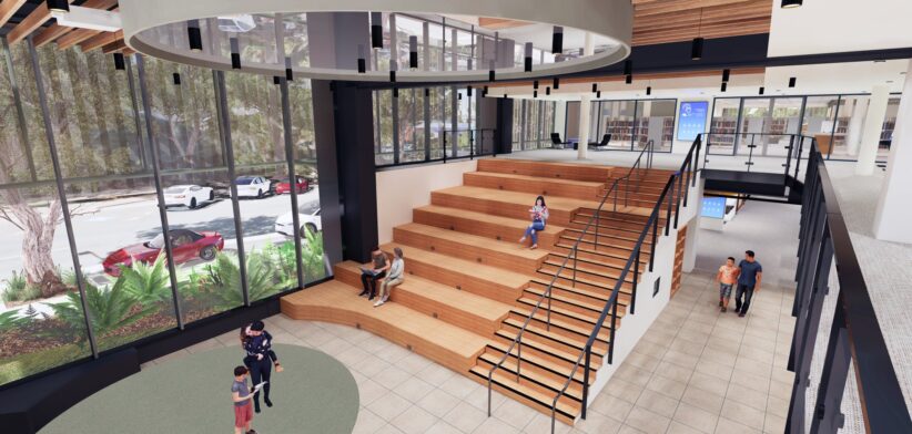 Caloundra Library. \ Newsreel