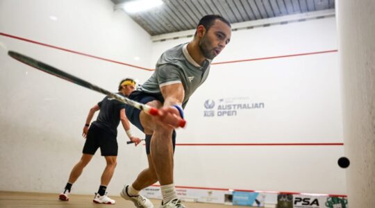 Squash Australia Open player Youssef Soliman