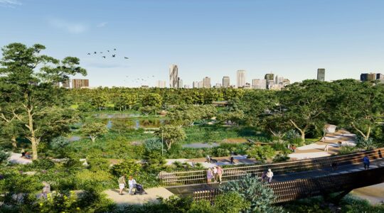 Green visions for key Brisbane leisure destinations