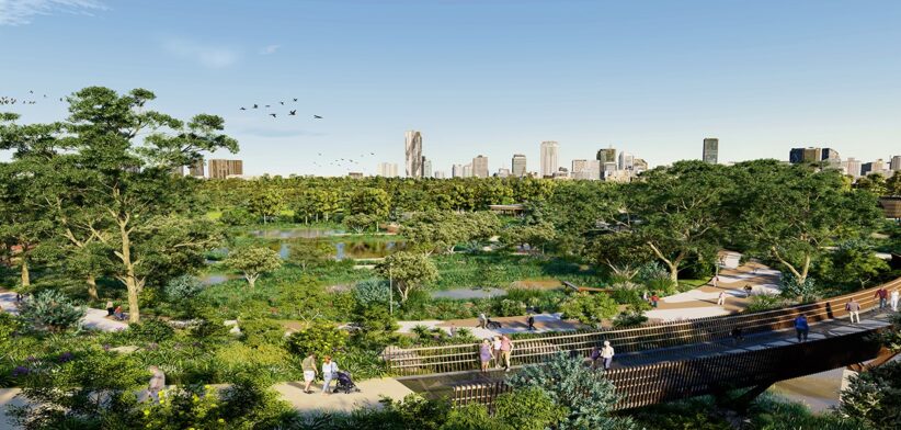 Victoria Park masterplan image. | Newsreel