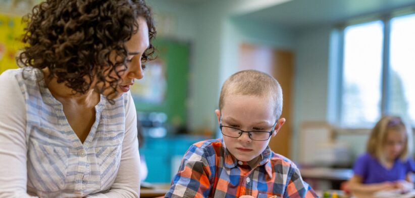 Teacher and student. | Newsreel