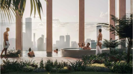 An artist's impression of the rooftop area of a proposed development in South Brisbane. | Newsreel