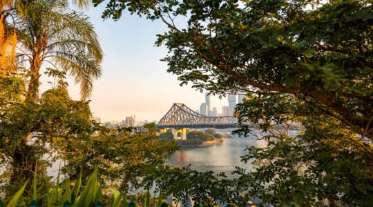 Story Bridge, Brisbane, Queensland, Australia. | Newsreel