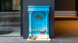 One of Brisbane's festive tiny doors - Newsreel