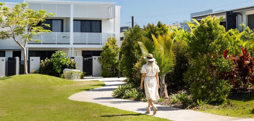 Housing on Sunshine Coast, Queensland. | Newsreel