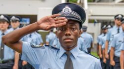 Queensland Police First Year Constable Emmanuel Andruga. | Newsreel