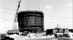 High Flux Australian Reactor under construction in 1957. | Newsreel