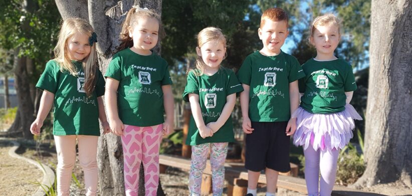 Students of Holy Cross Wooloowin.