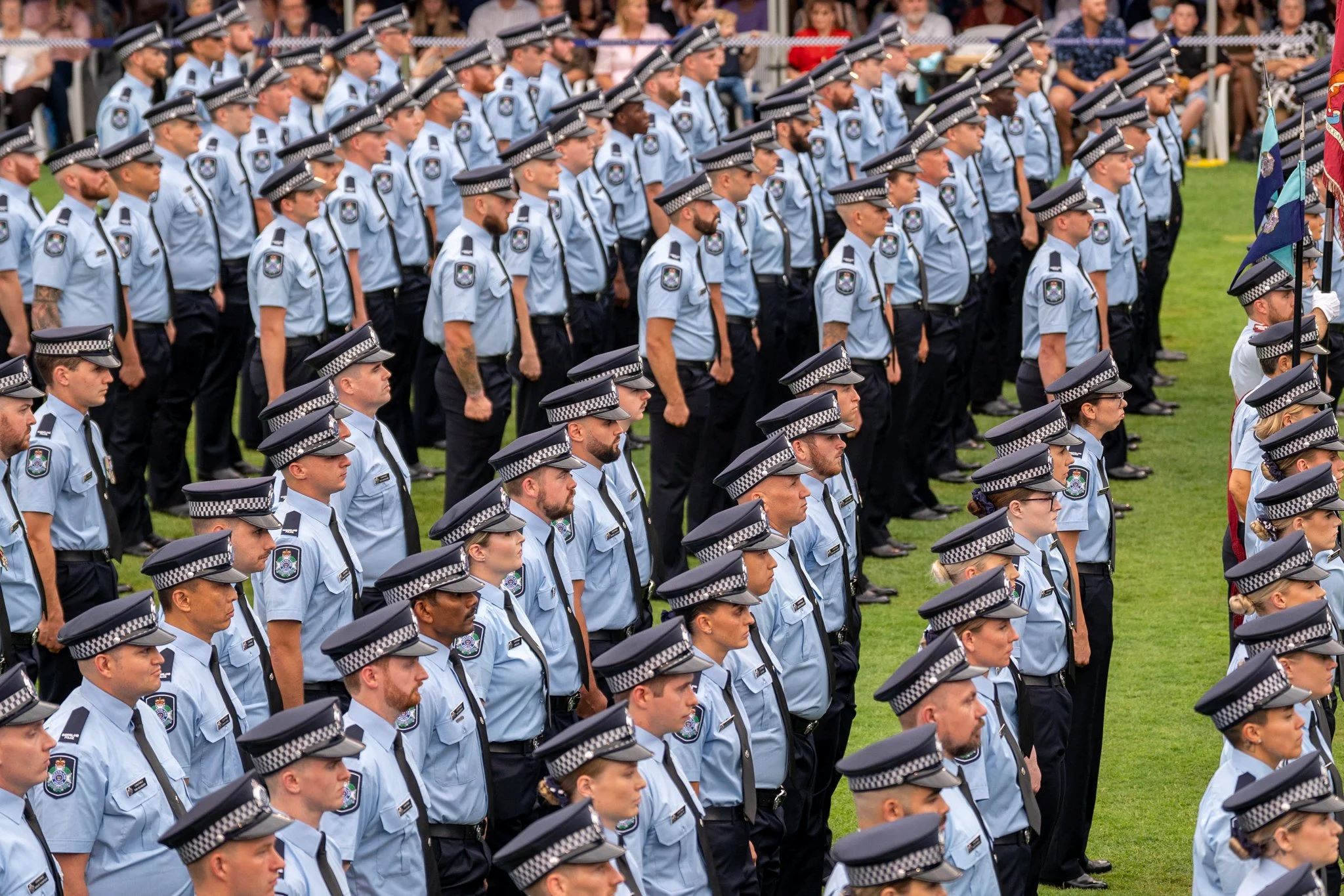 Queensland Police Service graduation. | Newsreel