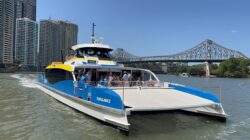 Brisbane river ferry. | Newsreel