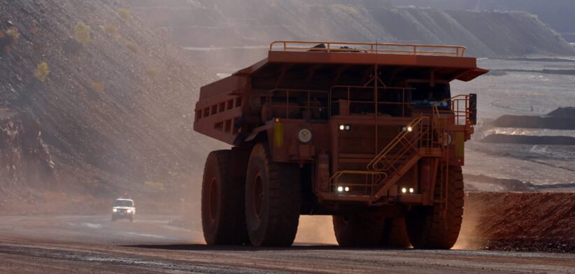 Mining truck. | Newsreel