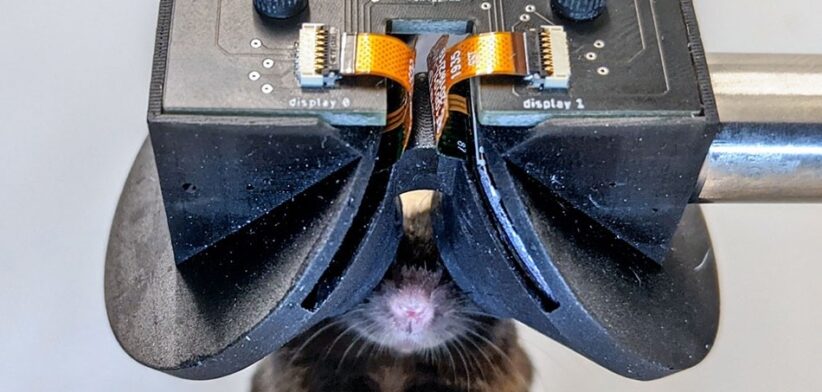 MouseGoggles developed at Cornell University. | Newsreel