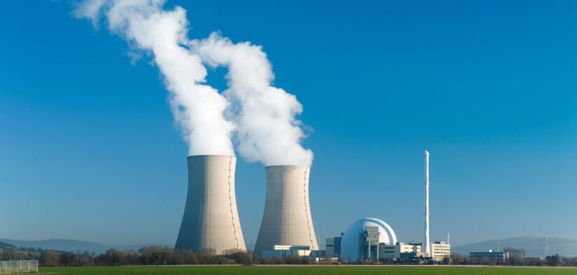 Nuclear power plant. | Newsreel