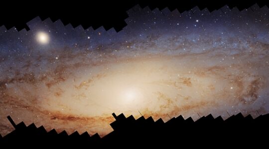 Galactic image of 200 million stars 10 years in the making