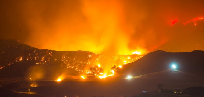 Fire in California. | Newsreel