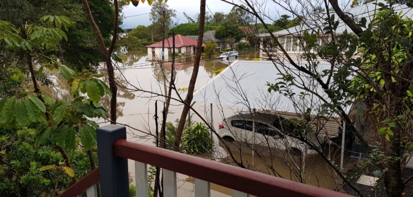 Flooded street Rocklea, Brisbane, Queensland. | Newsreel