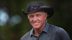 Australian golfer Greg Norman. | Newsreel