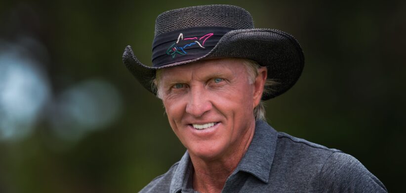 Australian golfer Greg Norman. | Newsreel