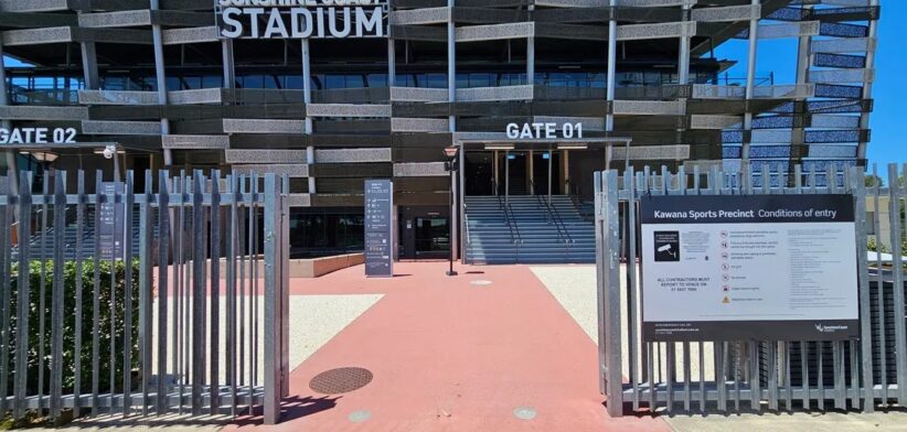 Sunshine Coast Stadium. | Newsreel