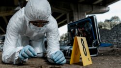 Forensic scientist. | Newsreel