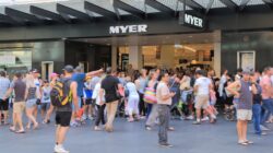 Myer department store, Melbourne, Australia. | Newsreel