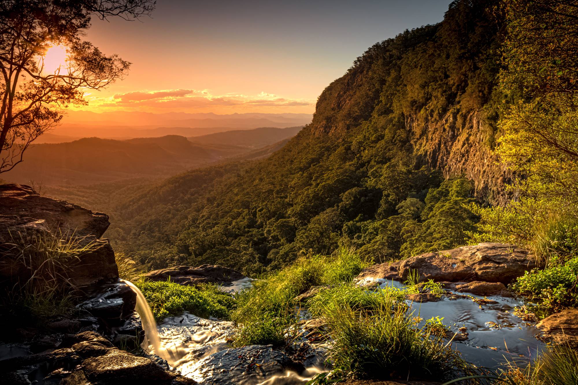 Moran-falls-lamington-national-park. | Newsreel