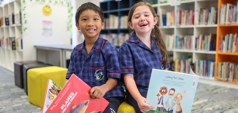 Students at All Saints' School Boonah, Queensland, Australia.