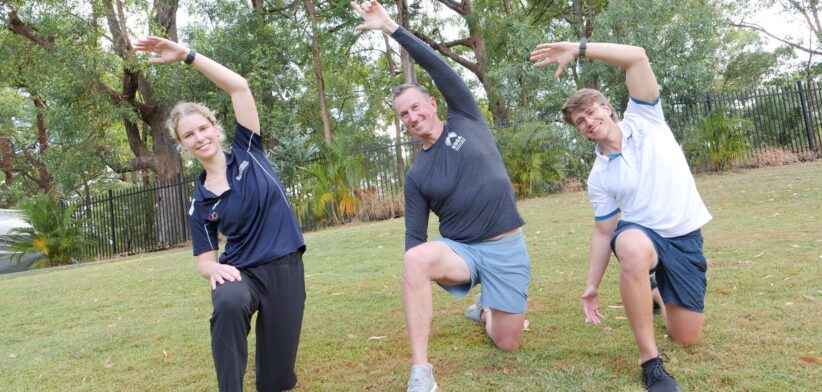 People doing exercise. | Newsreel