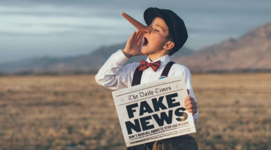 Fake news graphic. | Newsreel