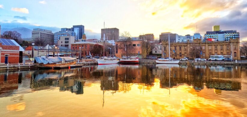 Hobart harbour, Tasmania, Australia. | Newsreel