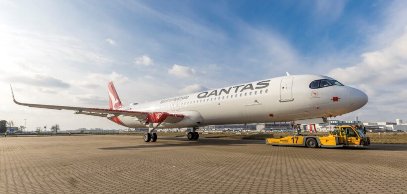 Qantas A321XLR. | Newsreel