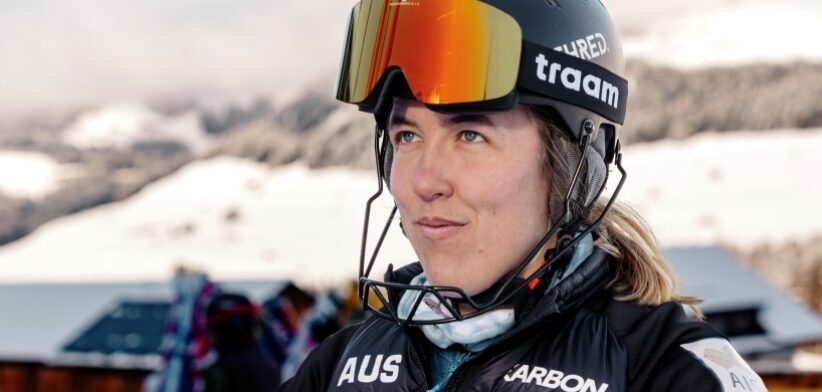 Australian alpine skier Samantha Gaul. | Newsreel