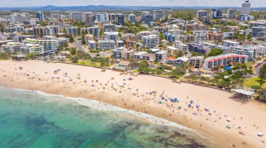 Kings Beach, Sunshine Coast, Queensland, Australia. | Newsreel