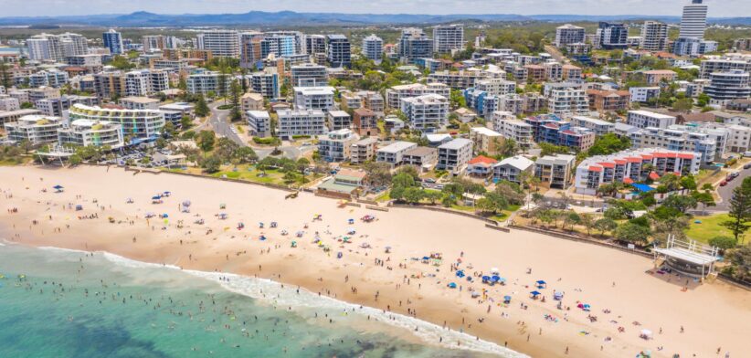 Kings Beach, Sunshine Coast, Queensland, Australia. | Newsreel