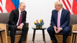 Russian President Vladimir Putin and US President Donald Trump. | Newsreel