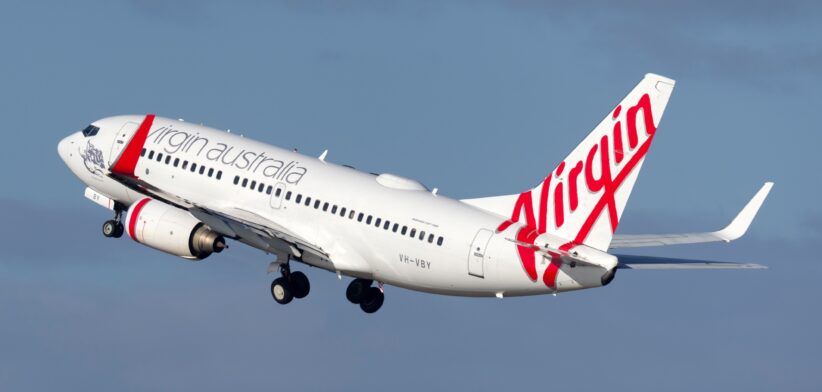 Virgin Australia plane. | Newsreel