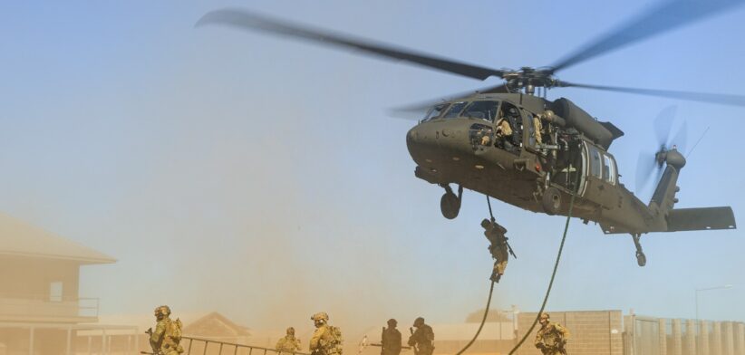 Black Hawk helicopter. | Newsreel