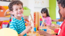 Young boy at child care centre. | Newsreel