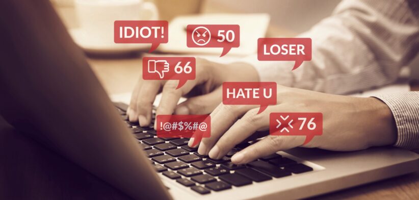 Online hate graphic. | Newsreel