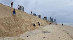 Broadbeach, Gold Coast, Australia after TC Alfred. | Newsreel