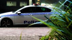 Queensland police car. | Newsreel