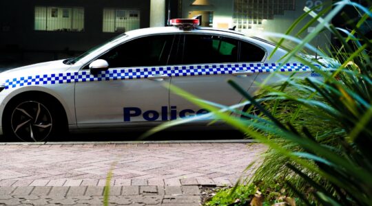 Queensland police car. | Newsreel