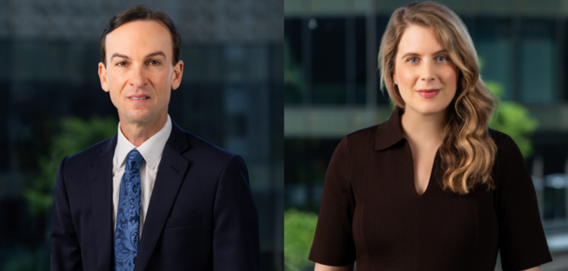 New McCullough Robertson Partners Hayley Mitchell and Anthony Rotili - Newsreel