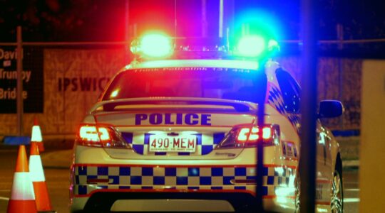 Queensland Police Service Toyota Aurion. | Newsreel