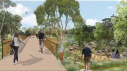 Kedron Brook graphic, Brisbane, Queensland. | Newsreel