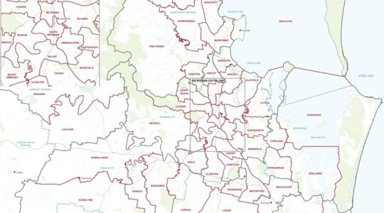 Queensland electoral boundaries. | Newsreel