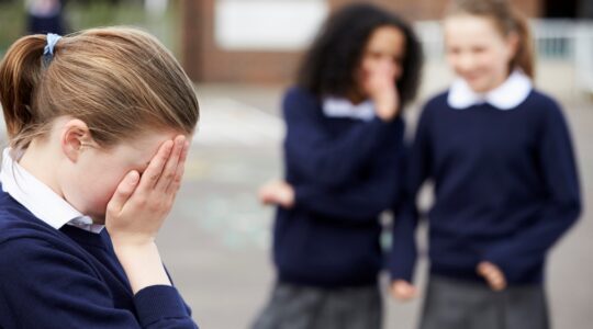 Young girl being bullied at school. | Newsreel