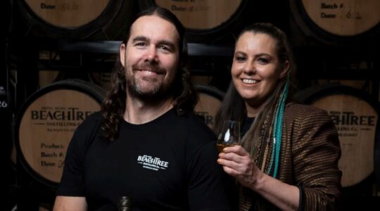 Steve and Kirra Beachtree Distilling Co, Sunshine Coast, Queensland.